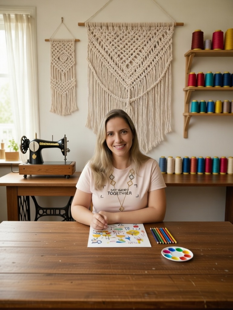 Adriana Franco en su taller